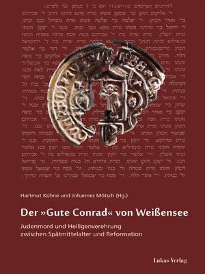 cover image of Der »Gute Conrad« von Weißensee